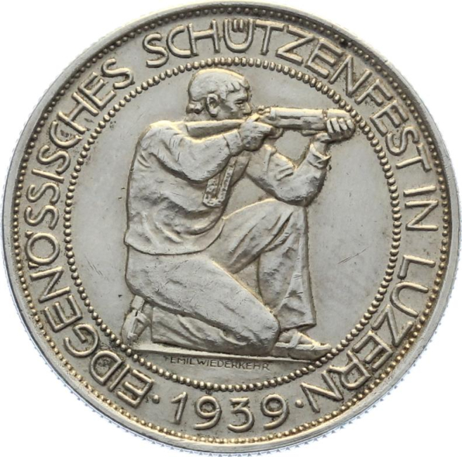 1939 Luzern - 5 Franken
